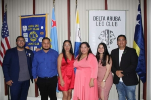 Delta Aruba Leo Club a huramenta y instala su directiva pa aña fiscal 2022- 2023