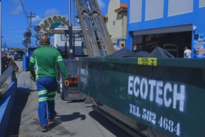 Ecotech awor ta procesa taira den su planta na Barcadera