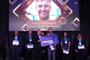 Deportistanan a keda galardona durante entrega di Premio Excelencia den deporte 2019/2021  