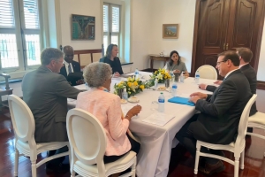 Gobernadornan di Aruba, Corsou y St Maarten a reuni na Corsou 