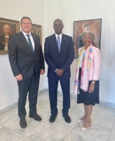 Gobernadornan di Aruba, Corsou y St Maarten a reuni na Corsou 