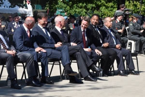 Minister suplente di Aruba tabata presente na conmemoracion Indio na Roermond na Hulanda 