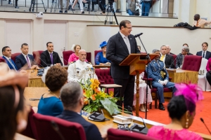 Texto completo di discurso di Gobernador relaciona cu Apertura Aña Parlamentario # 37