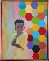 Exposicion Primary colors na Biblioteca Nacional