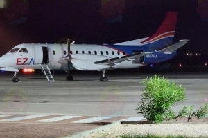 Winkel: Tirenan no a rementa ora cu avion di EZ Air a ateriza na Bonaire