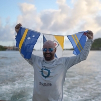 Deaxo Croes a logra cumpli su meta landando di Bonaire pa Corsou!