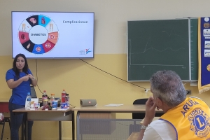 Aruba One Happy Island Lions Club a organisa lectura pa Dia Mundial di Diabetes