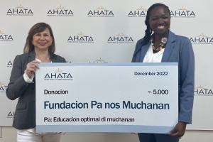 Ahata a haci varios donacion caritativo na fin di aña