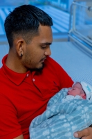 Marvick Irausquin a bira Aruba su prome baby di 2023   