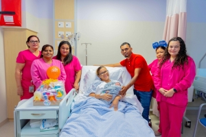 Marvick Irausquin a bira Aruba su prome baby di 2023   