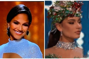 Aruba y Corsou a luci durante certamen preliminar di Miss Universo 2022