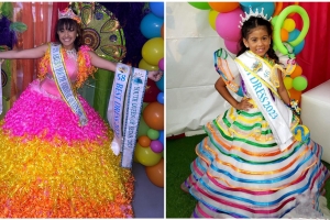 Aruba tin su Reina Infantil y Hubenil di Carnaval 69