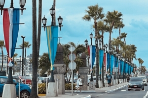 Aruba ta cla y dorna pa ricibi bishita di famia Real 