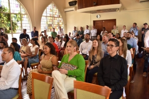 Famia Real a presencia lectura na Universidad di Aruba riba caracteristica di derecho di Caribe