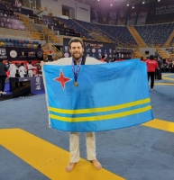 Elliott Loonstra ta trece medaya di oro pa Aruba den Para Taekwondo Open