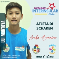 Delegacion di Aruba ta participando den Weganan Interinsular na Bonaire den Dam y Ajedrez  