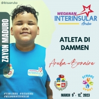 Delegacion di Aruba ta participando den Weganan Interinsular na Bonaire den Dam y Ajedrez  