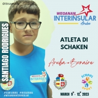 Delegacion di Aruba ta participando den Weganan Interinsular na Bonaire den Dam y Ajedrez  