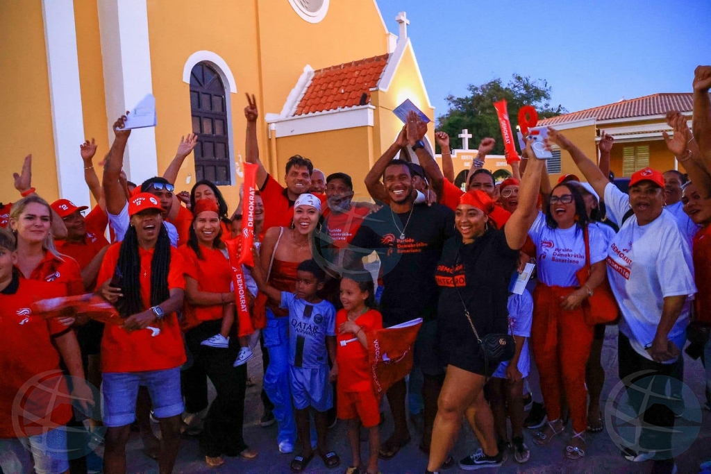 Partido Demokratico Boneriano a gana eleccion na Bonaire
