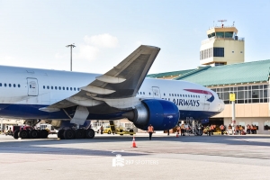 Aruba a ricibi su prome buelo di British Airways diadomingo