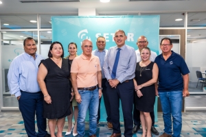 SETAR ta brinda St. Regis Hotel Aruba e prome solucion di Fiber To The Room (FTTR) na Aruba