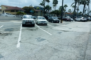 Riba prome dia di re-start di AruParking a nota cu lugarnan di parkeer a cuminsa habri atrobe 
