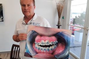 Dentista Marsman ta denuncia dos dentista cuestionabel trahando como orthodontista