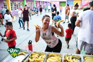 Tropic Alé tabata presente na e Superhero Fun Walk di Nos Paraiso  