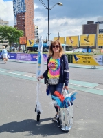 E Arubiana Glenny Croese a completa su di 35 ‘vierdaagse’ di Nijmegen na Hulanda awe