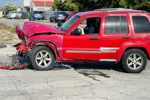 Atrobe cruzada na Wayaca/Primavera ta bira sitio di accidente 