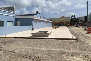 Segun DOW, trabounan den Columbusstraat/Wilhelminastraat  ta caba te October 2023!