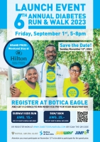 Botica di Servicio ta Organisa Launch Event dia 1 di September pa e di Seis Edicion di Diabetes Run & Walk 2023