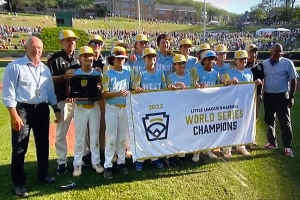 Merca ta gana Corsou 6-5 den final di Serie Mundial Little League 2023