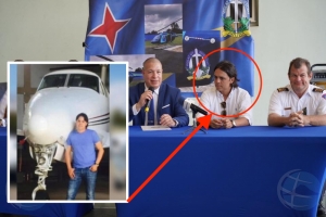 Doño di compania cu a lease helicopter di polis cu Aruba, lo a entrega su mes na DEA