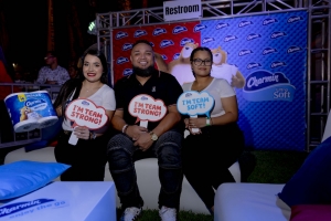 Charmin cu experiencia VIP durante concierto Celebrando Bida