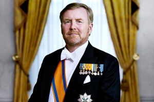 Pareha Real a publica potret oficial nobo cu Willem-Alexander cu barba