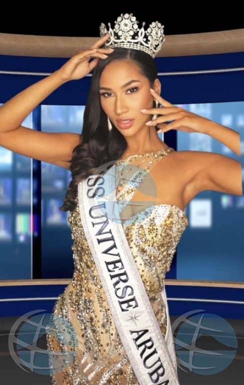  Tur cos ta cla pa certamen di Miss Universo diasabra anochi na El Salvador