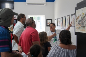 Pueblo di Aruba a siña hopi di trabou di Elmar durante nan Open Dag   