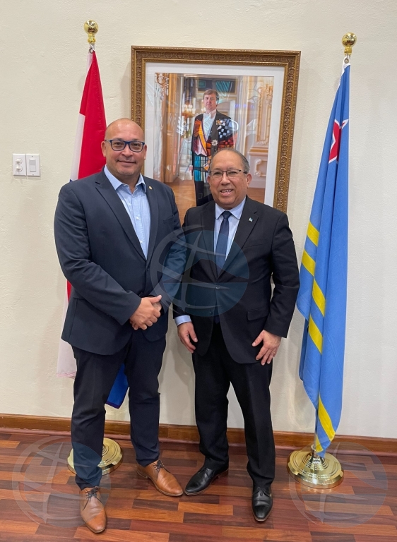 Minister Thijsen a trata tema di geschillenregeling cu presidente di Staten na Aruba 