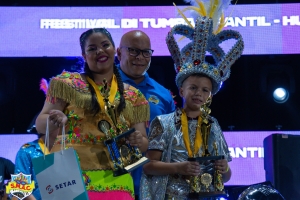 Carnaval tin su Reina y Rey di Tumba infantil y hubenil pa 2024