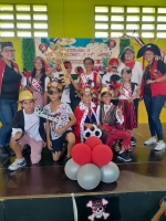 Parada di carnaval di Colegio Laura Wernet-Paskel diabierna otro siman