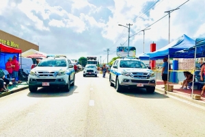 Polis tabata hopi ocupa cu detencion durante parada di Playa 