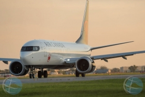 Pasaheronan di Air Canada pega tres dia na Aruba a demanda e aeroliña