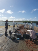 Militarnan Hulandes ta deshaci di zeta na Bonaire