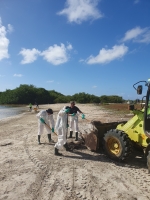 Militarnan Hulandes ta deshaci di zeta na Bonaire