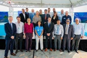 WEB Aruba ta firma acuerdo cu Seven Seas Water Group pa construi planta SWRO-3