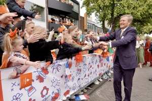 Rey Willem-Alexander y famia a celebra su cumpleaños na Emmen