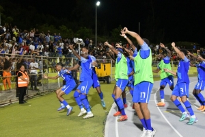 Cu tres gol di Rangelo Janga, Corsou ta gana Barbados 4-1