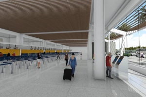 Aeropuerto Internacional Reina Beatrix cu mehoracion innovativo p’e pasaheronan