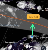 CMO: No ta necesario pa activa crisis team pa pasada di horcan Beryl panort di Aruba